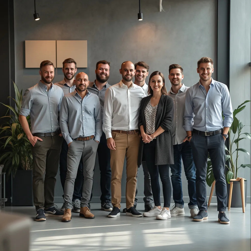 Equipe da empresa